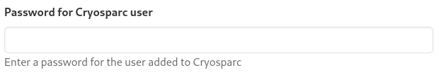 Password field